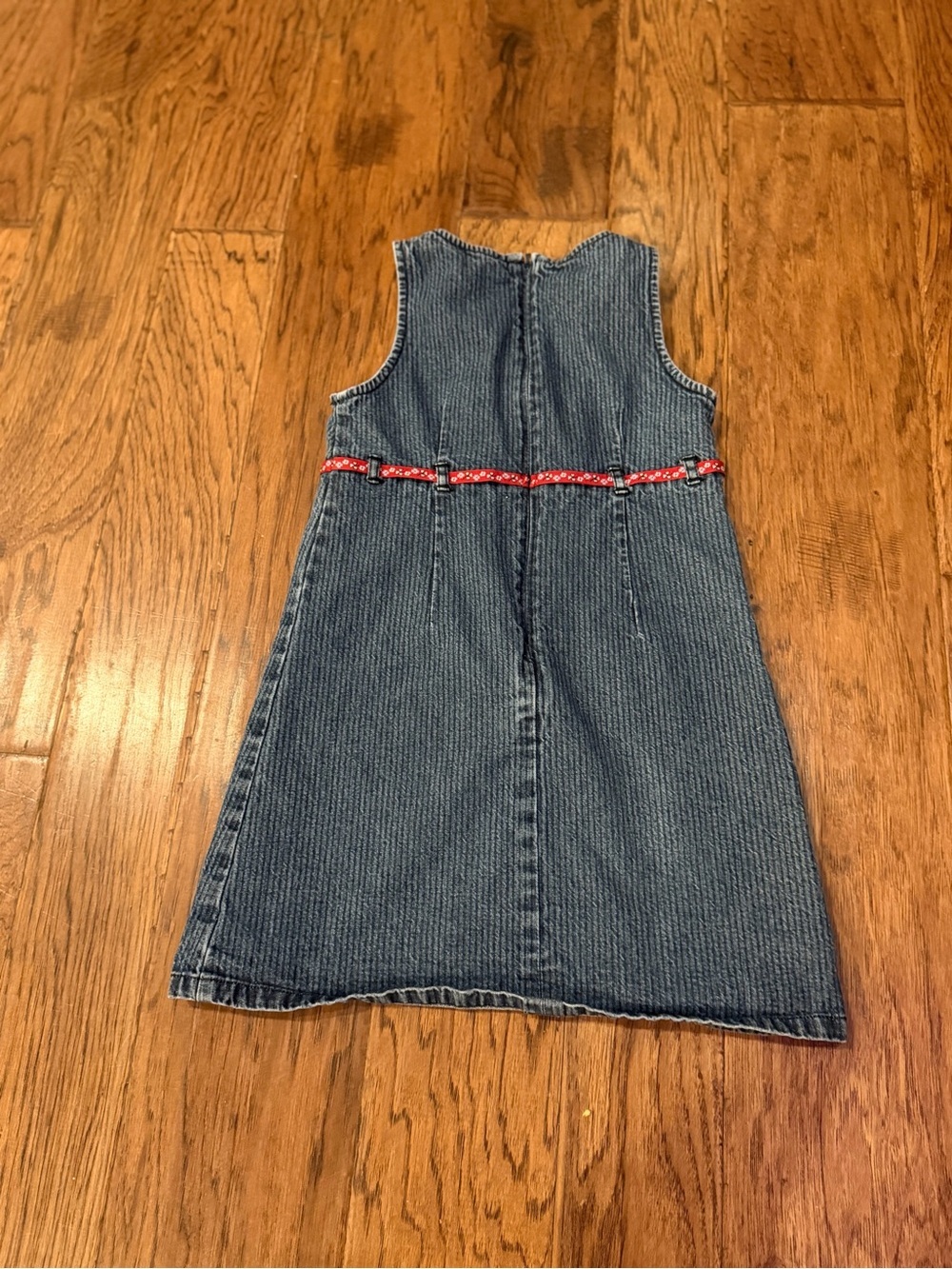 Vintage 2003 Tommy Hilfiger Denim Dress Girls Size 6 Y2K - Picture 4 of 10